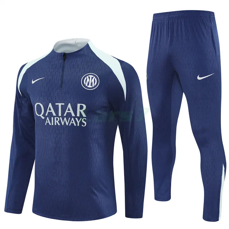 Sudadera De Entrenamiento Inter de Milan 2025/2026 Kit Azul (EDICIÓN JUGADOR)