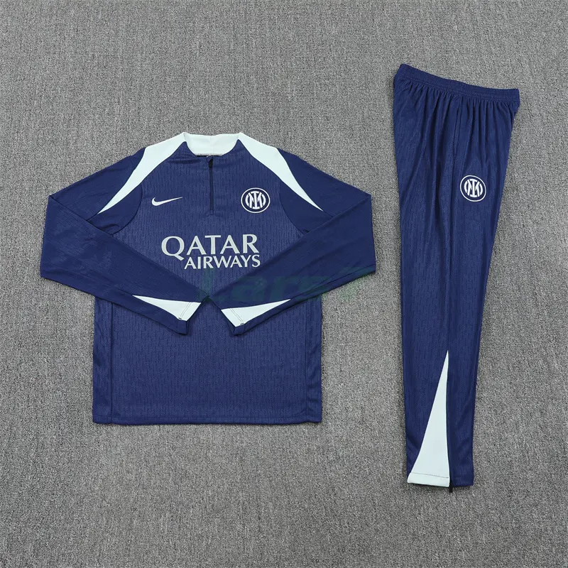 Sudadera De Entrenamiento Inter de Milan 2025/2026 Kit Azul (EDICIÓN JUGADOR)