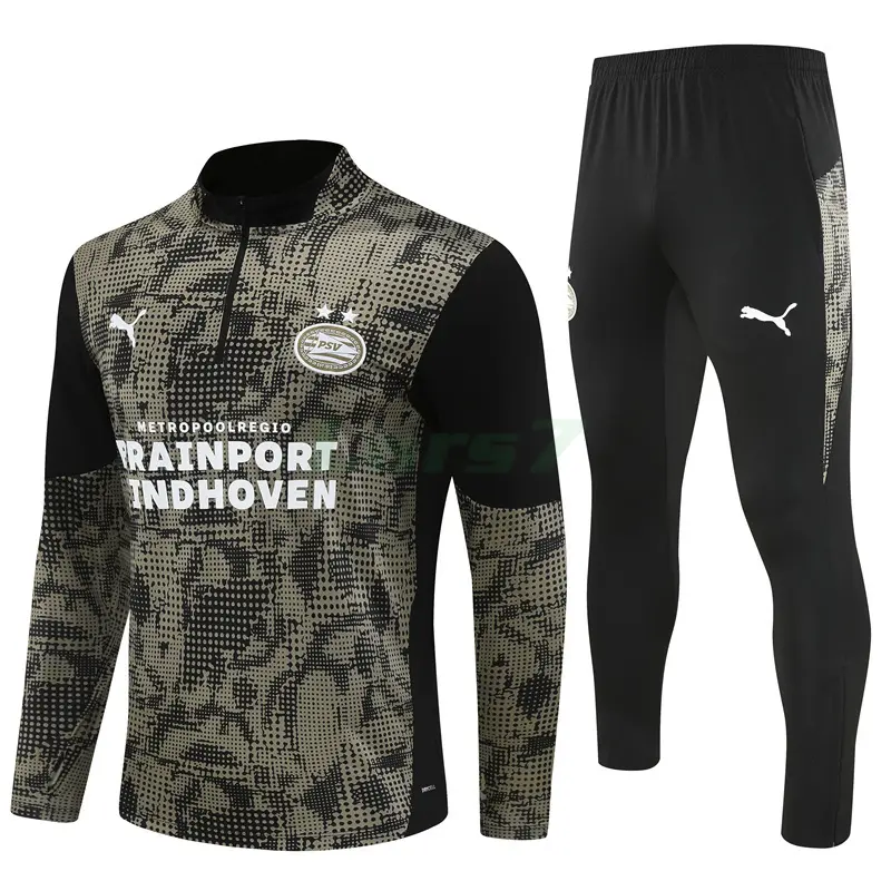 Sudadera De Entrenamiento Leverkusen 2025/2026 Kit Negro con Estampado Camuflaje
