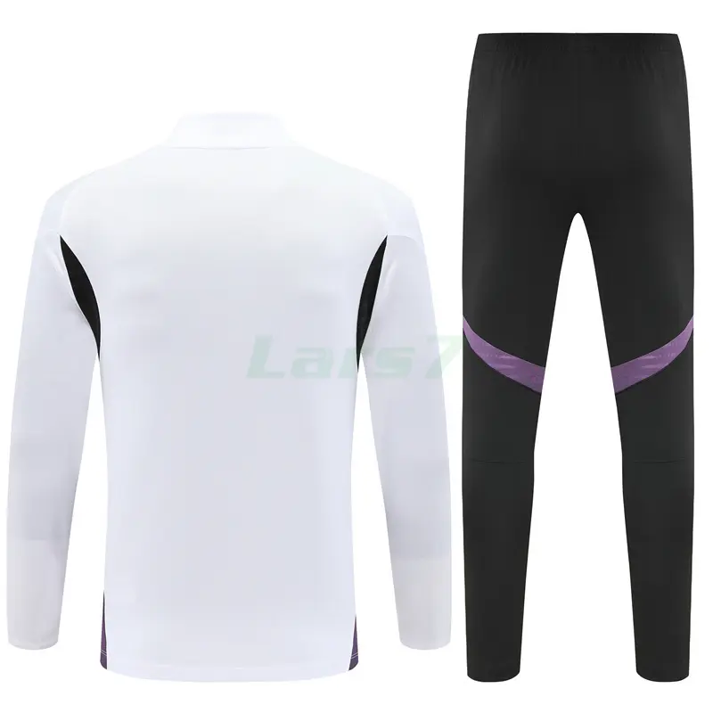 Sudadera De Entrenamiento Manchester United 2025/2026 Kit Blanco/Morado