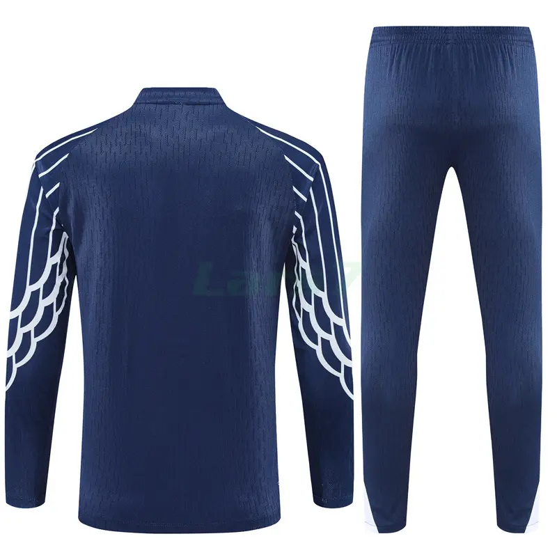 Sudadera De Entrenamiento PSG 2025/2026 Kit Azul Marino Edición UCL
