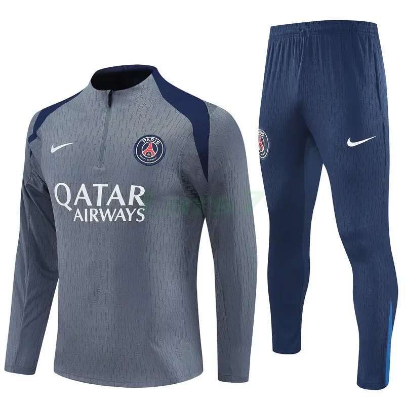 Sudadera De Entrenamiento PSG 2025/2026 Kit Gris (EDICIÓN JUGADOR)