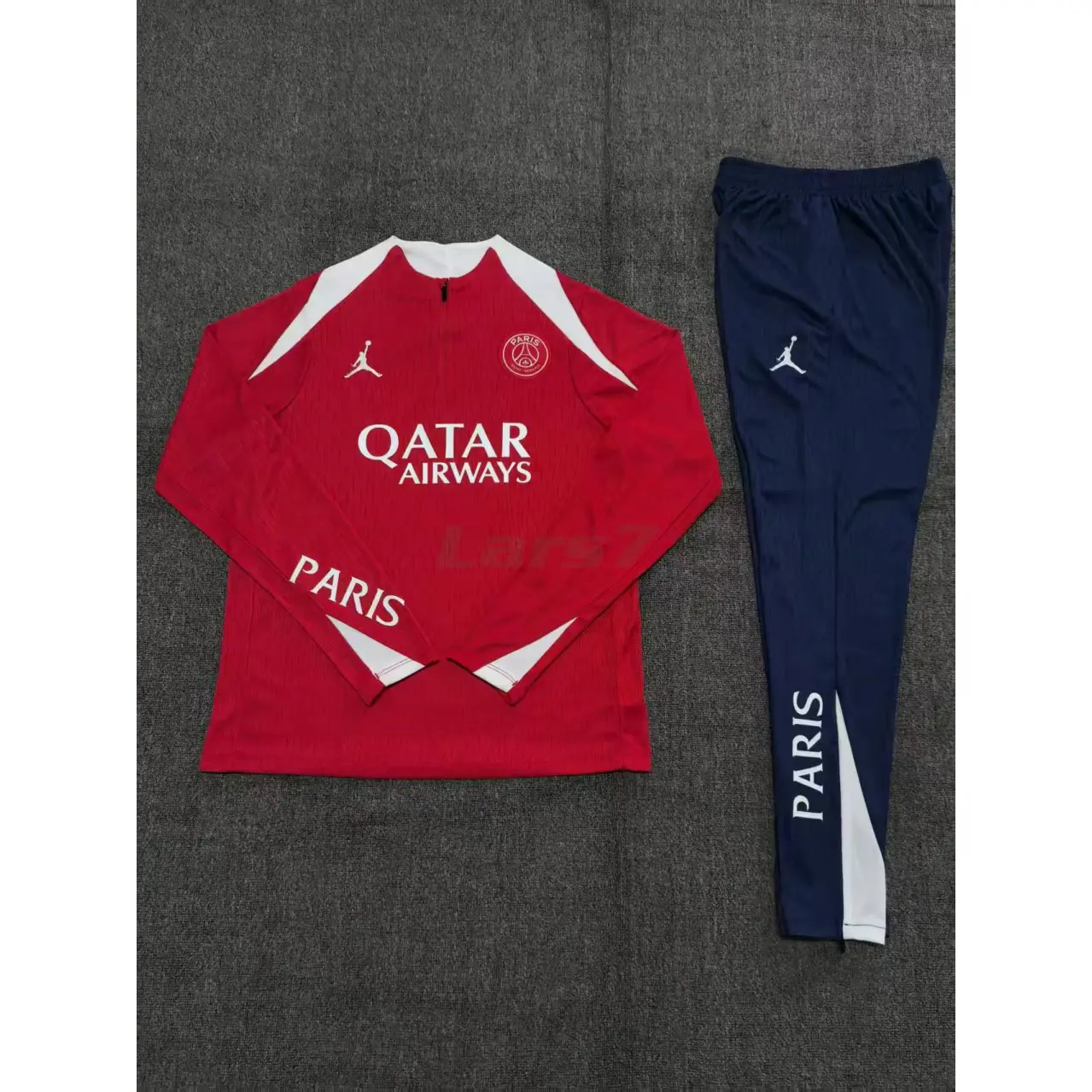 Sudadera De Entrenamiento PSG 2025/2026 Niño Kit Rojo/Blanco (EDICIÓN JUGADOR)