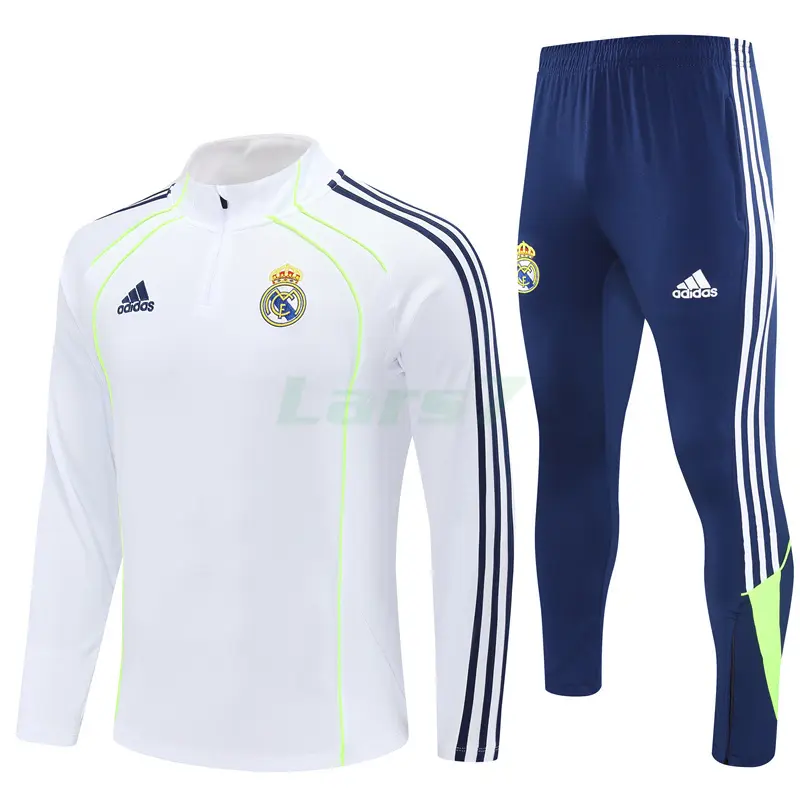 Sudadera De Entrenamiento Real Madrid 2025/2026 Kit Blanco Edición Retro