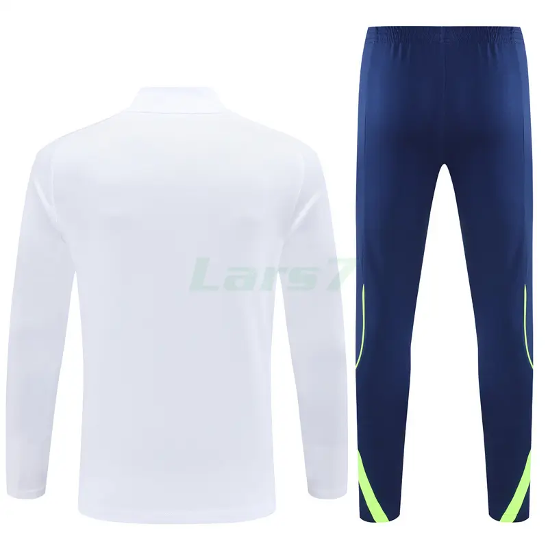 Sudadera De Entrenamiento Real Madrid 2025/2026 Kit Blanco Edición Retro