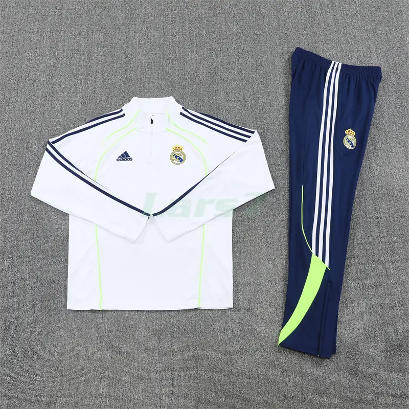 Sudadera De Entrenamiento Real Madrid 2025/2026 Kit Blanco Edición Retro