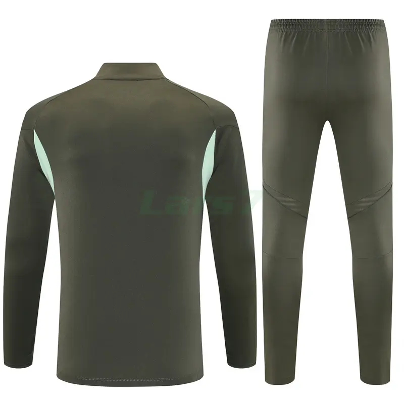 Sudadera De Entrenamiento Real Madrid 2025/2026 Kit Verde Militar