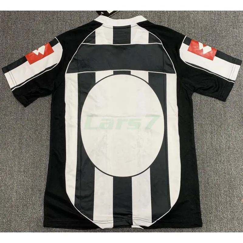 Camiseta Juventus 1ª Equipación Retro 2002/03 Blanco/Negro