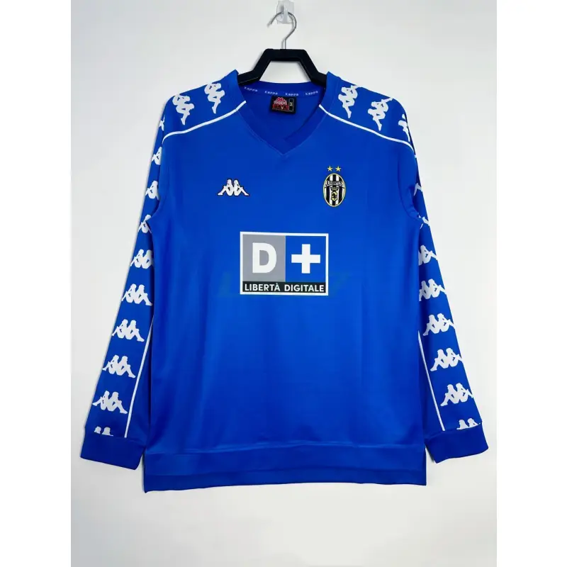 Camiseta Juventus 2ª Equipación Retro 1999/00 ML Azul