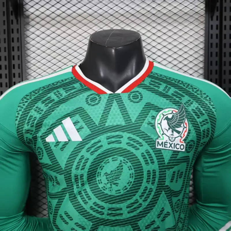 Camiseta México 2026 ML Verde (EDICIÓN JUGADOR)