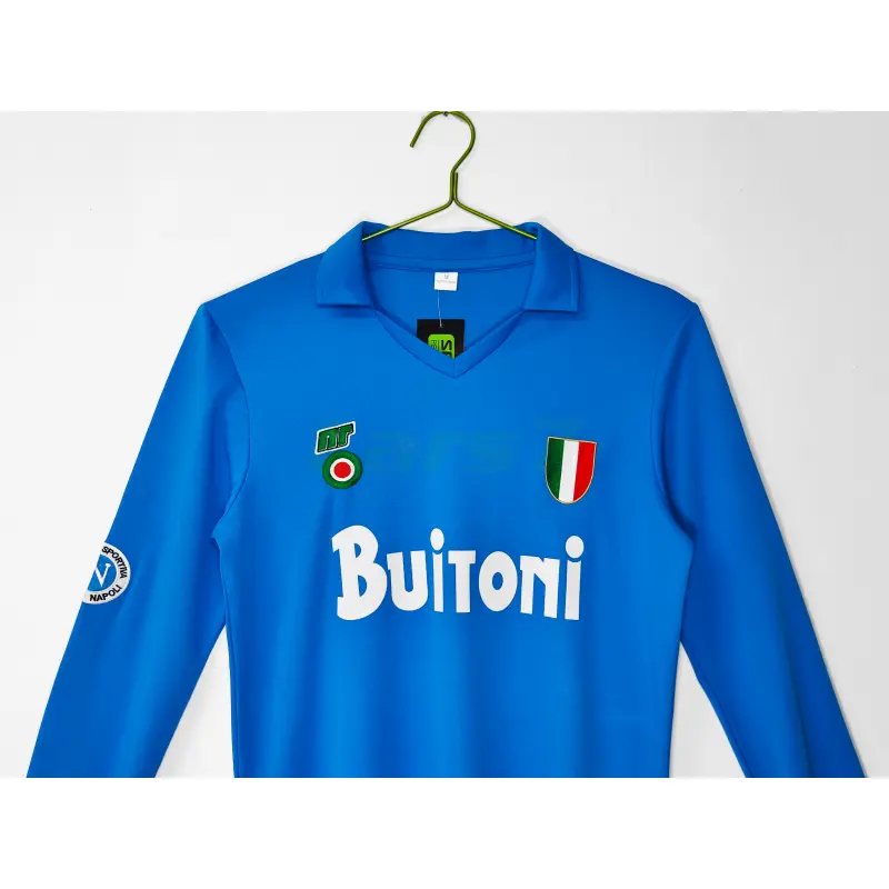 Camiseta Napoli 1ª Equipación Retro 1987/88 ML Azul
