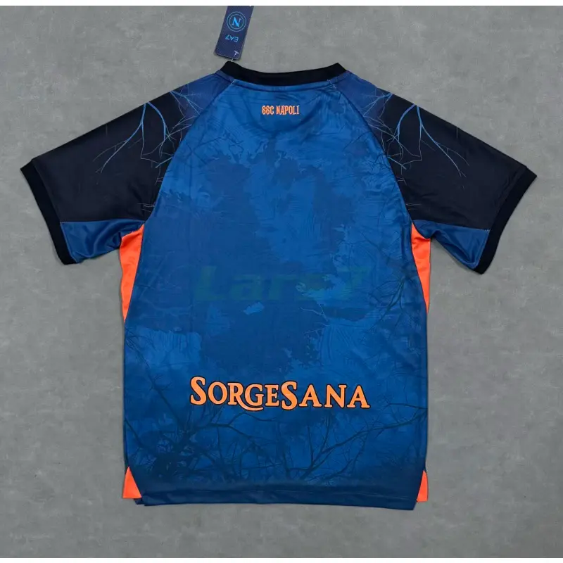 Camiseta Napoli 2025/2026 Edición Especial de Halloween Azul