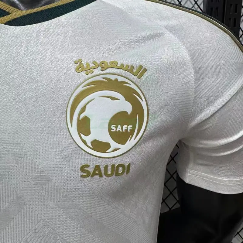 Camiseta Saudi Arabia 2ª Equipación Mundial 2026 Blanco (EDICIÓN JUGADOR)