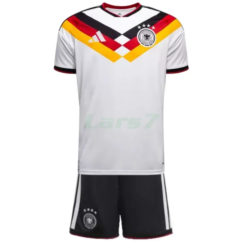 Camiseta Alemania 1ª Equipación Mundial 2026 Blanco Niño Kit