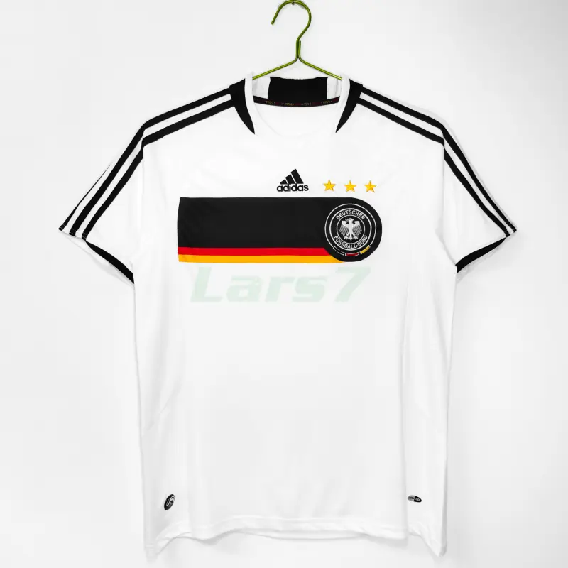 Camiseta Alemania 1ª Equipación Retro 2008 Blanco