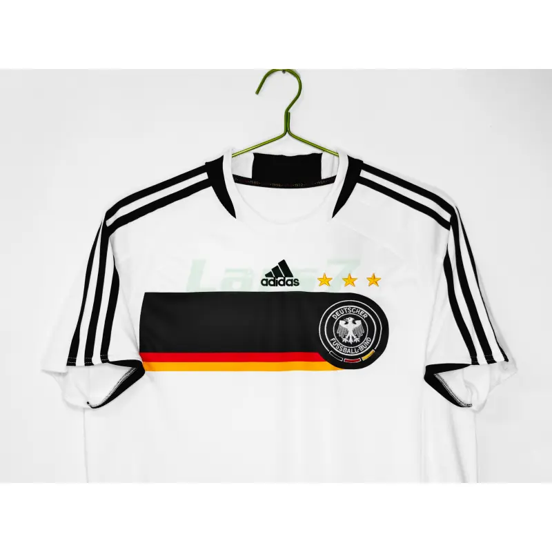 Camiseta Alemania 1ª Equipación Retro 2008 Blanco