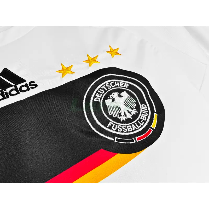 Camiseta Alemania 1ª Equipación Retro 2008 Blanco