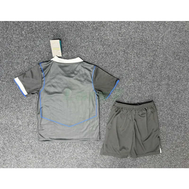 Camiseta Chelsea 3ª Equipación 2025/2026 Negro Niño Kit