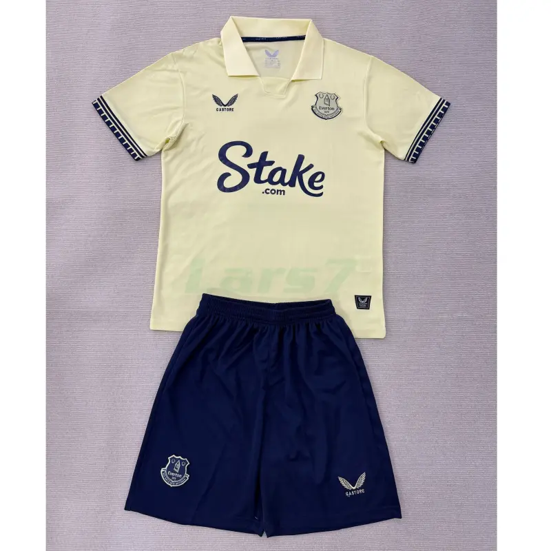 Camiseta Everton FC 2ª Equipación 2025/2026 Beige