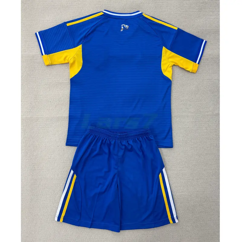 Camiseta Leeds United 2ª Equipación 2025/2026 Azul Niño Kit