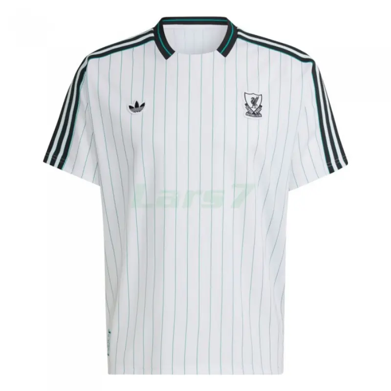 Camiseta Liverpool Terrace Icons Retro 2025/26 Blanco