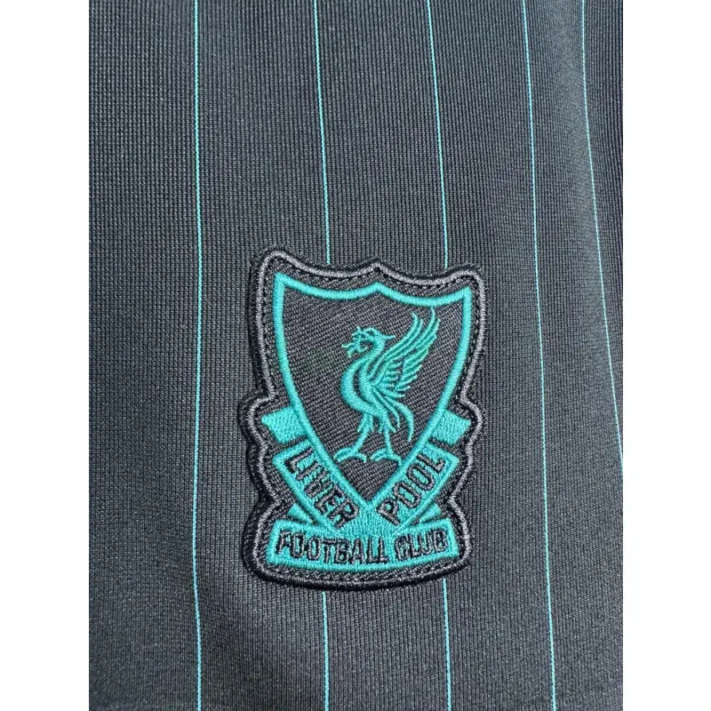 Camiseta Liverpool Terrace Icons Retro 2025/26 Negro