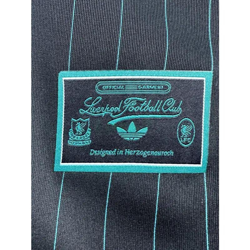 Camiseta Liverpool Terrace Icons Retro 2025/26 Negro