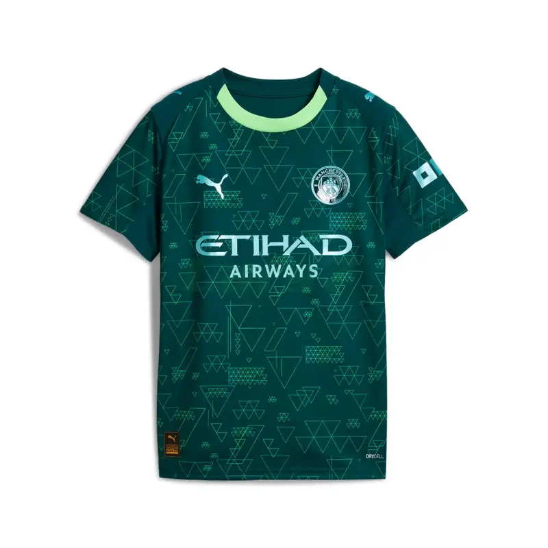 Camiseta Manchester City 4ª Equipación 2025/2026 Verde