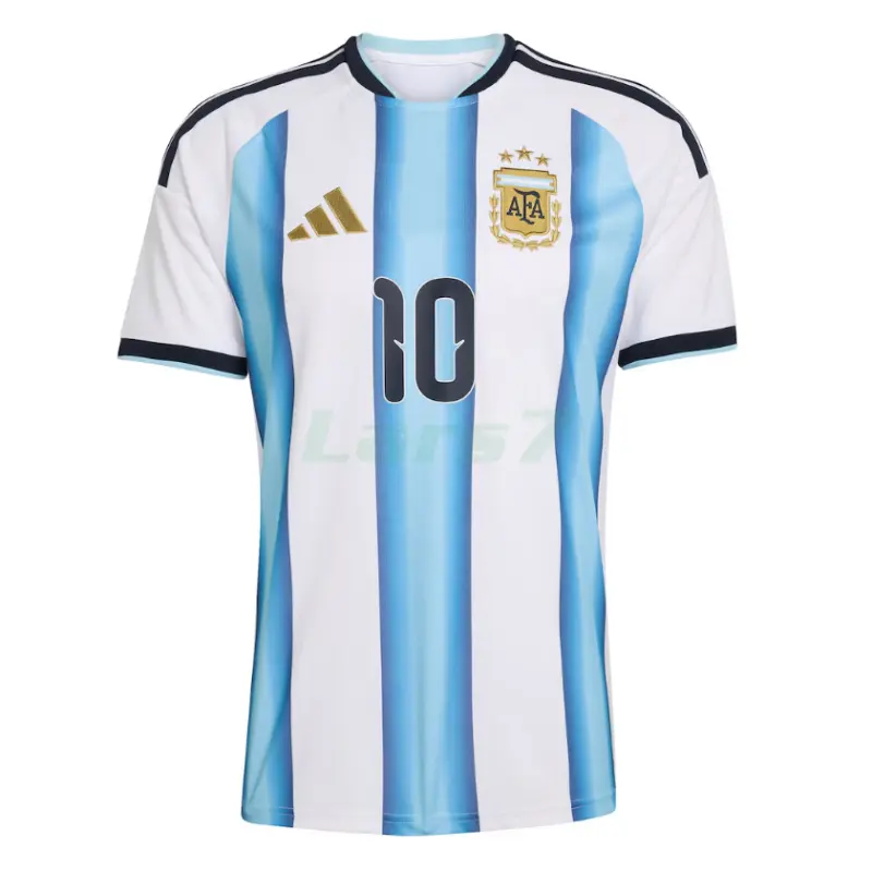 Camiseta Messi 10 Argentina 1ª Equipación 2026 Azul/Blanco