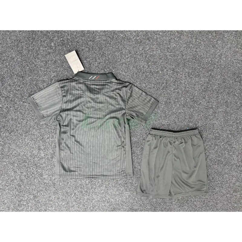 Camiseta PSG 4ª Equipación 2025/2026 Negro Niño Kit