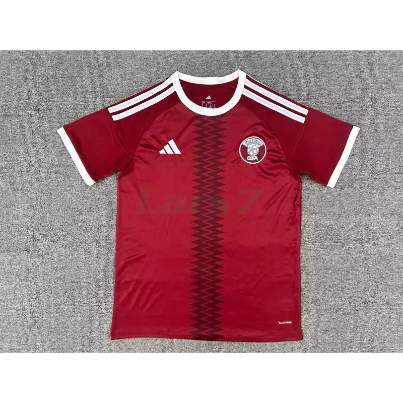 Camiseta Qatar 1ª Equipación 2026 Rojo