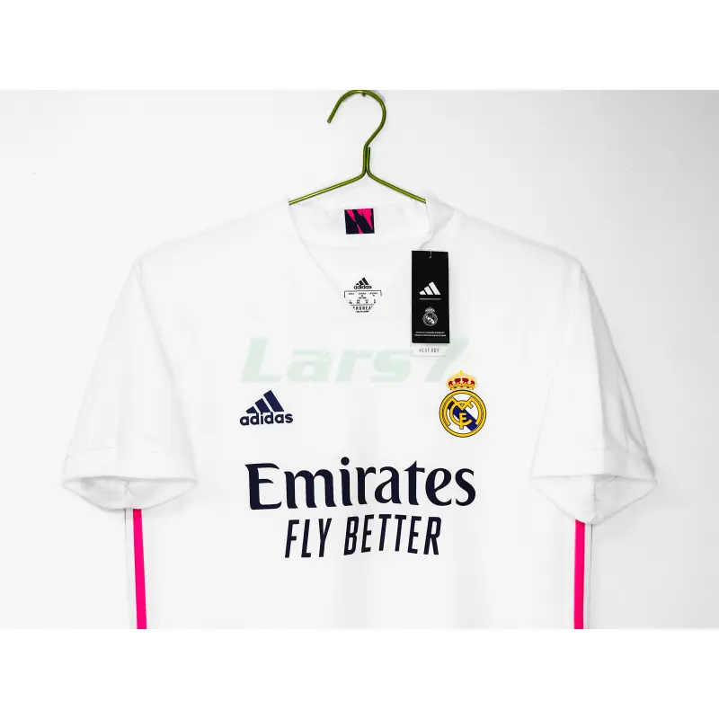 Camiseta Real Madrid 1ª Equipación Retro 2020/21 Blanco (EDICIÓN JUGADOR)