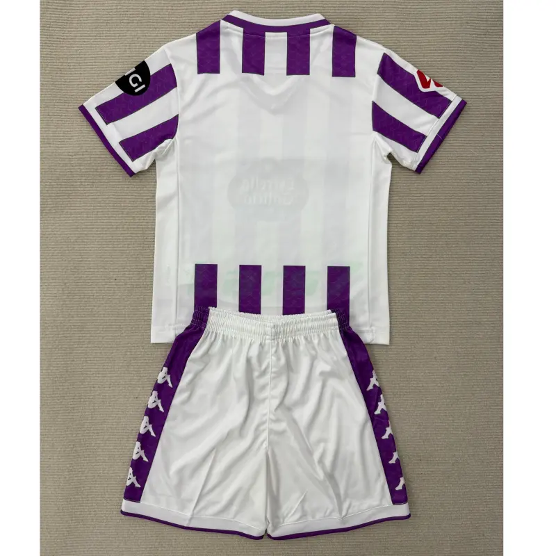 Camiseta Real Valladolid 1ª Equipación 2025/2026 Morado/Blanco con Parche La Liga