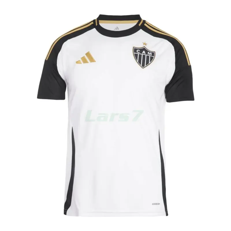 Camiseta Atlético Mineiro 2ª Equipación 2025/2026 Blanco/Negro