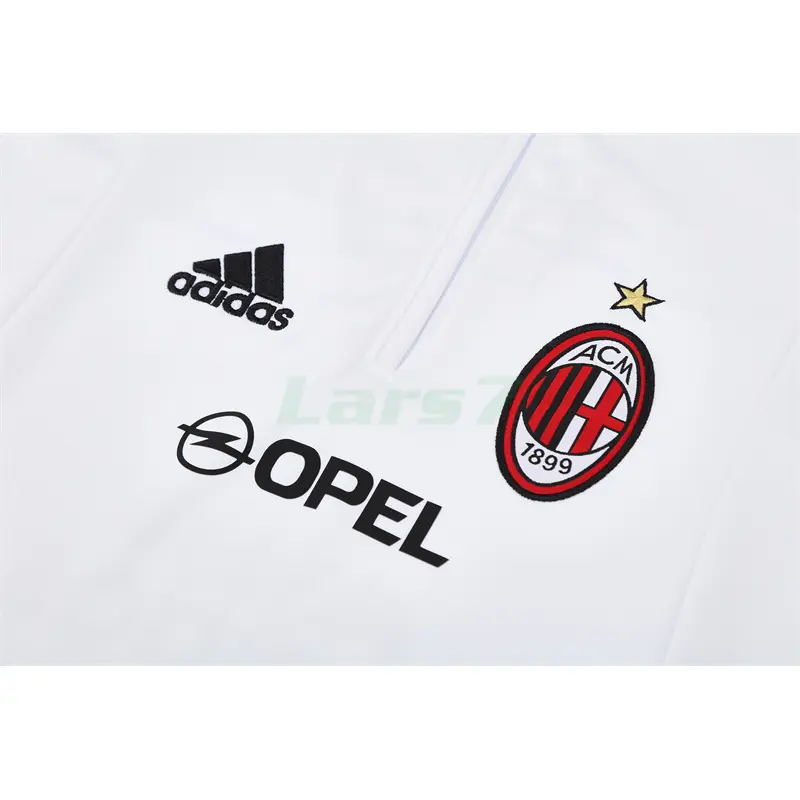 Sudadera De Entrenamiento AC Milan Retro 2004/2005 Blanco