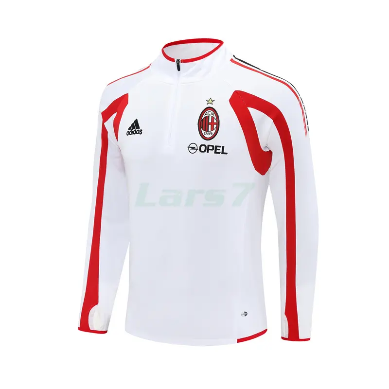 Sudadera De Entrenamiento AC Milan Retro 2005/2006 Blanco