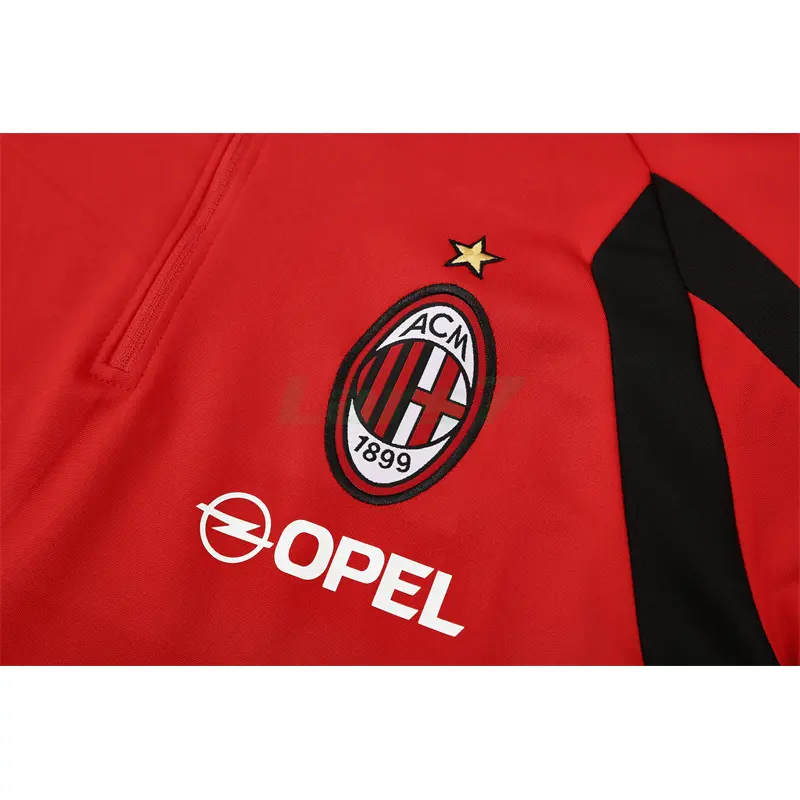 Sudadera De Entrenamiento AC Milan Retro 2005/2006 Rojo