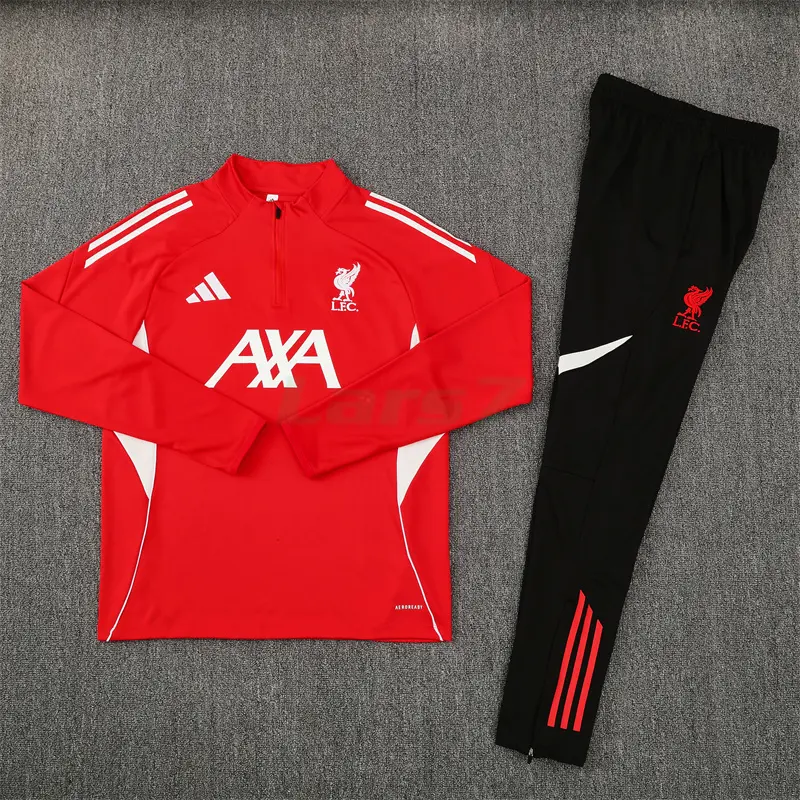 Sudadera De Entrenamiento Liverpool 2025/2026 Kit Rojo