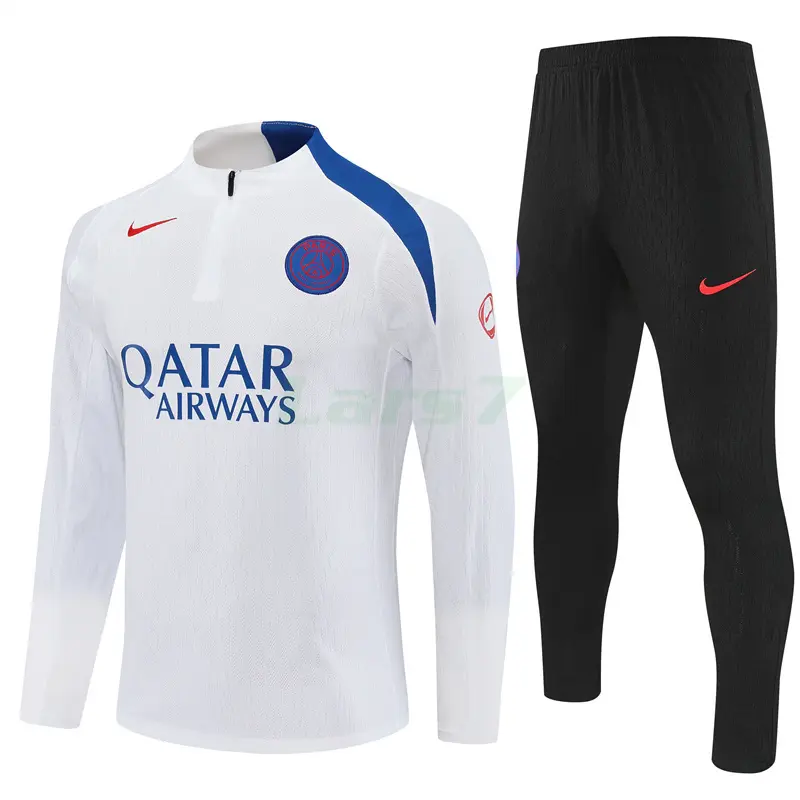 Sudadera De Entrenamiento PSG 2025/2026 Kit Blanco (EDICIÓN JUGADOR)