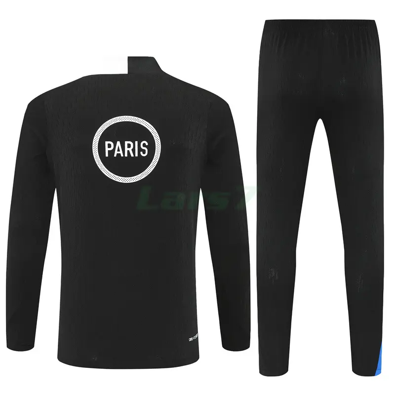 Sudadera De Entrenamiento PSG 2025/2026 Kit Negro (EDICIÓN JUGADOR)