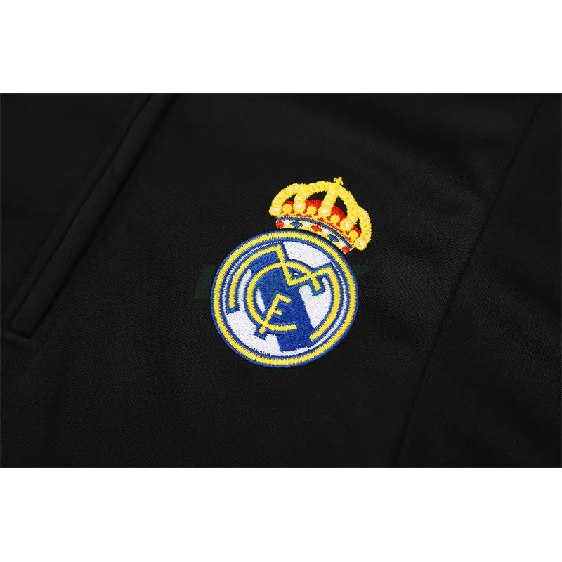 Sudadera De Entrenamiento Real Madrid Retro 2004/05 Negro
