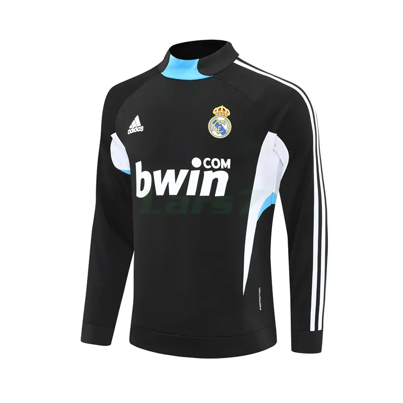 Sudadera De Entrenamiento Real Madrid Retro 2008/09 Negro