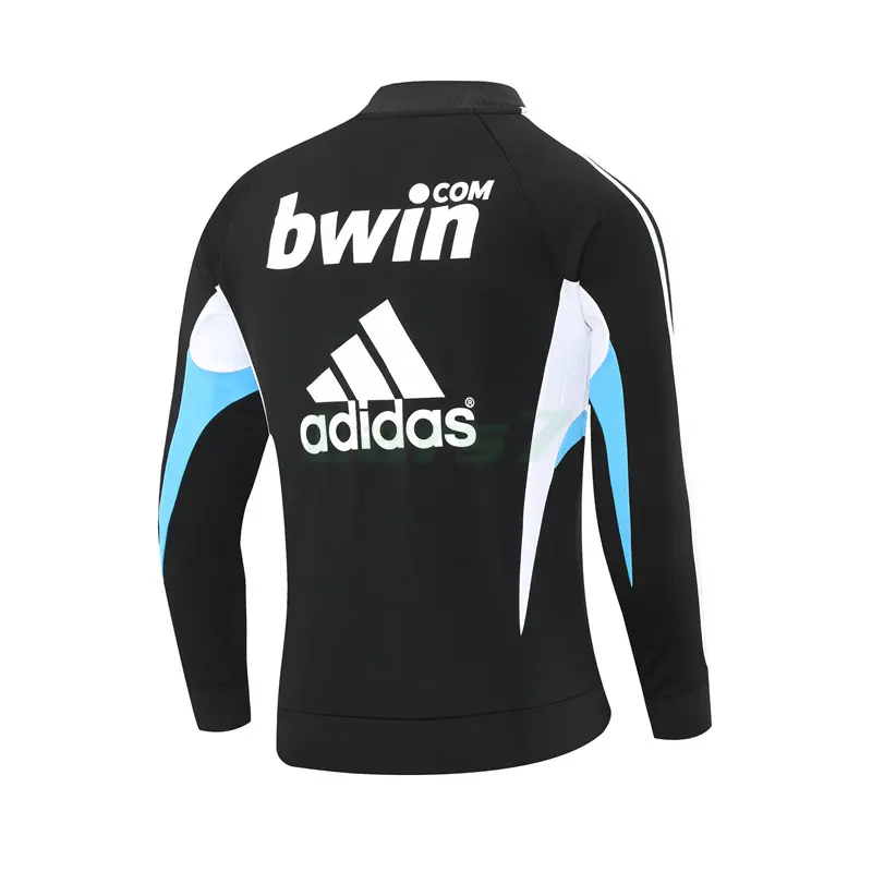 Sudadera De Entrenamiento Real Madrid Retro 2008/09 Negro