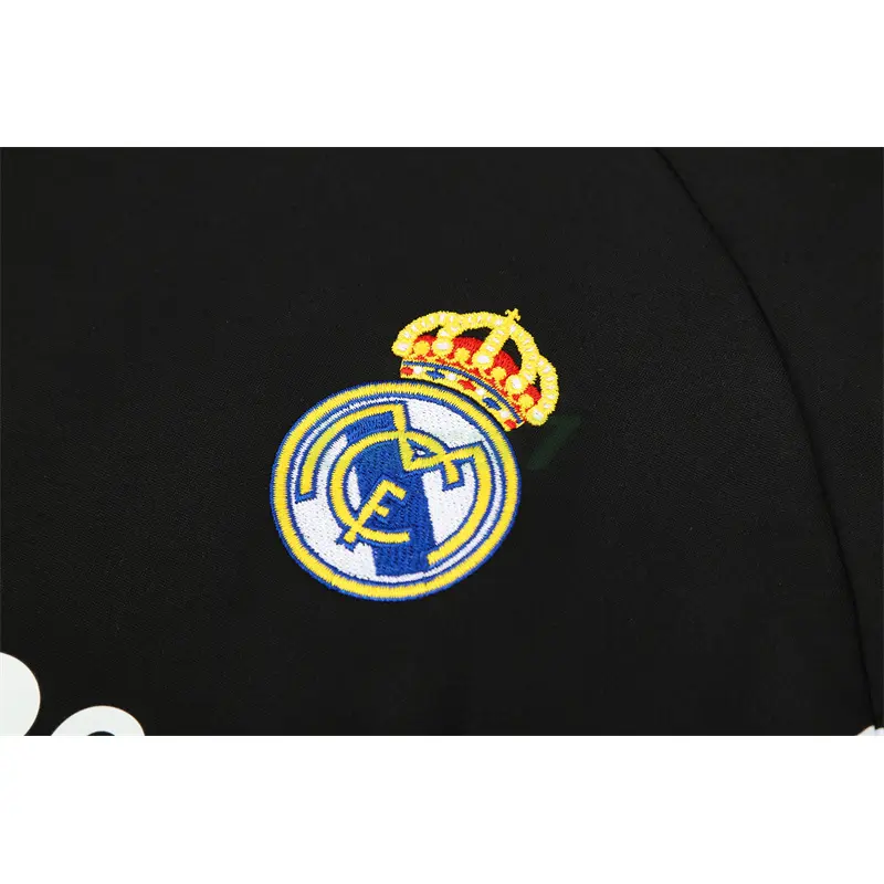 Sudadera De Entrenamiento Real Madrid Retro 2008/09 Negro