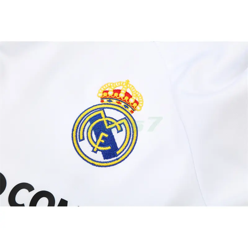 Sudadera De Entrenamiento Real Madrid Retro 2009/10 Blanco