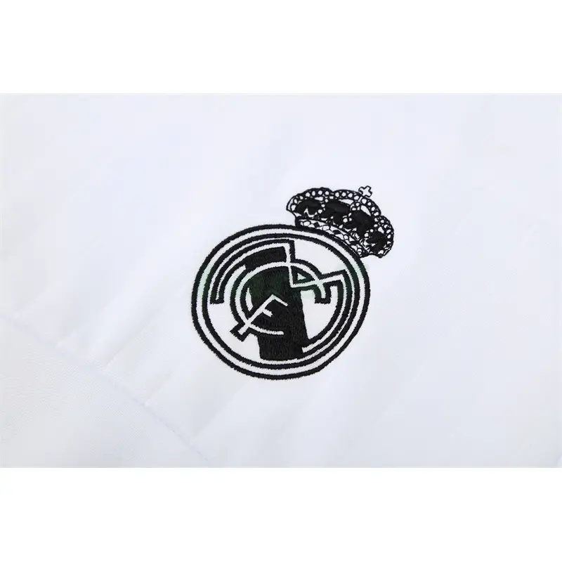 Sudadera De Entrenamiento Real Madrid Retro 2015/16 Blanco