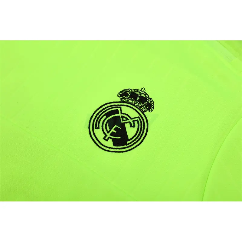 Sudadera De Entrenamiento Real Madrid Retro 2015/16 Verde Neón