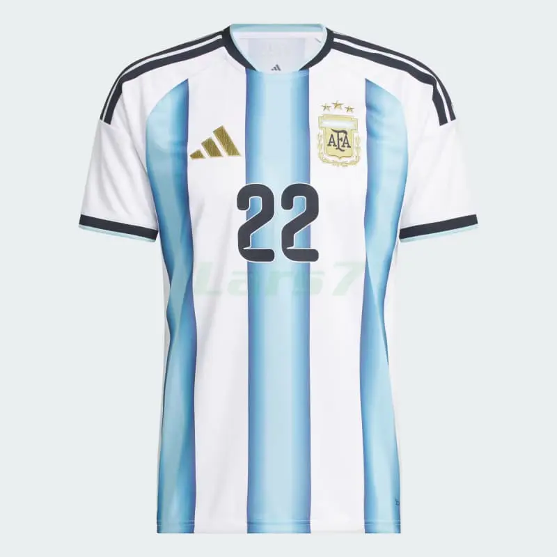 Camiseta L.Martínez 22 Argentina 1ª Equipación 2026 Azul/Blanco