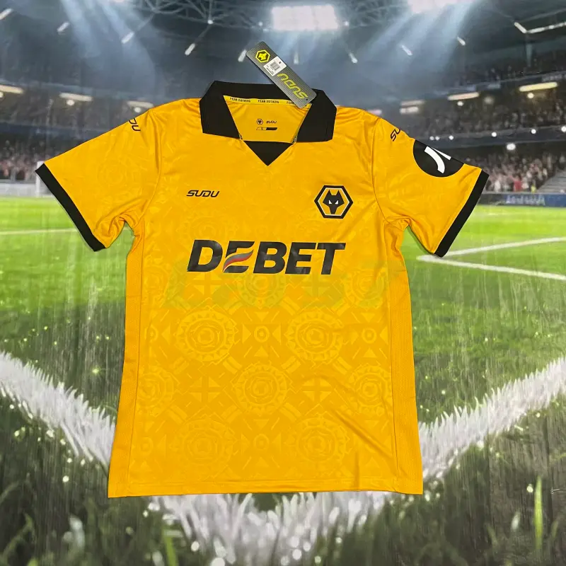 Camiseta Wolverhampton Wanderers 1ª Equipación 2025/2026 Amarillo