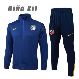 Chandal Atlético de Madrid 2025/2026 Niño Azul Marino